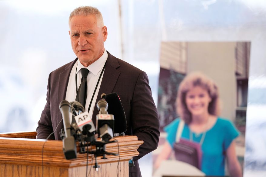 Tennessee Department of Correction Commissioner Frank Strada speaks to the media after the execution of Harold Wayne Nichols, Dec. 11, 2025, in Nashville, Tenn. (AP Photo/George Walker IV, File)