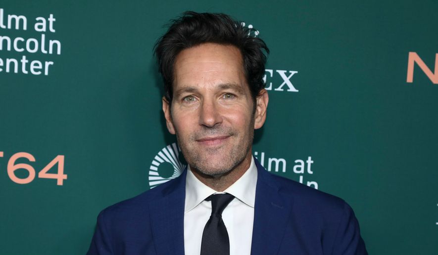 Paul Rudd attends the "A Statement" premiere at Alice Tully Hall during the 64th New York Film Festival on Saturday, Oct. 3, 2026, in New York. (Photo by Andy Kropa/Invision/AP)