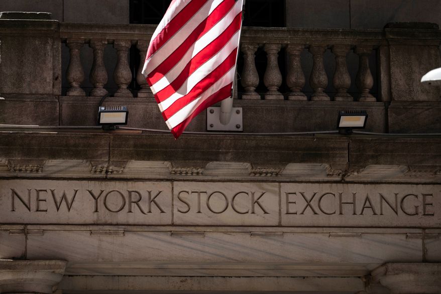 FILE - A general view shows the New York Stock Exchange, Friday, Aug. 7, 2026, in New York. (AP Photo/Yuki Iwamura, File)