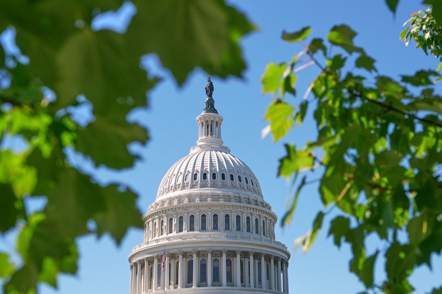 The U.S. Capitol is seen Tuesday, Oct. 6, 2026, in Washington. (AP Photo/Mariam Zuhaib)