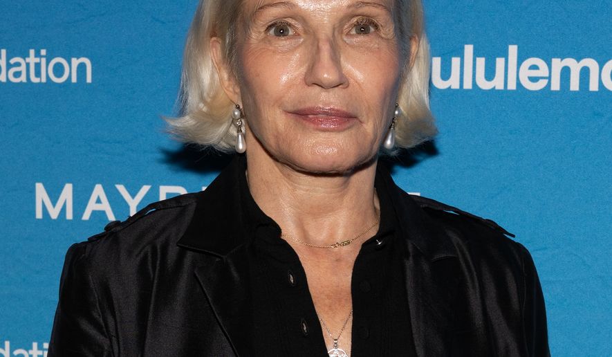 Ellen Barkin attends "This is Crazy!" special performance to benefit The National Alliance On Mental Illness (NAMI) at Symphony Space on Monday, Oct. 6, 2025, in New York. (Photo by CJ Rivera/Invision/AP)