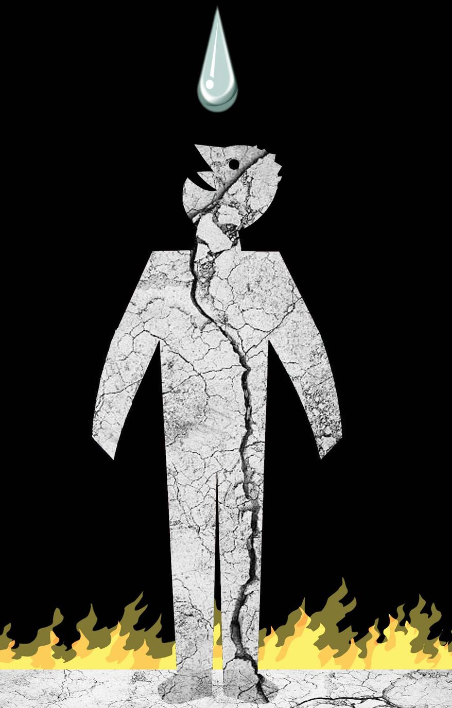 Socialism illustration by Alexander Hunter/The Washington Times