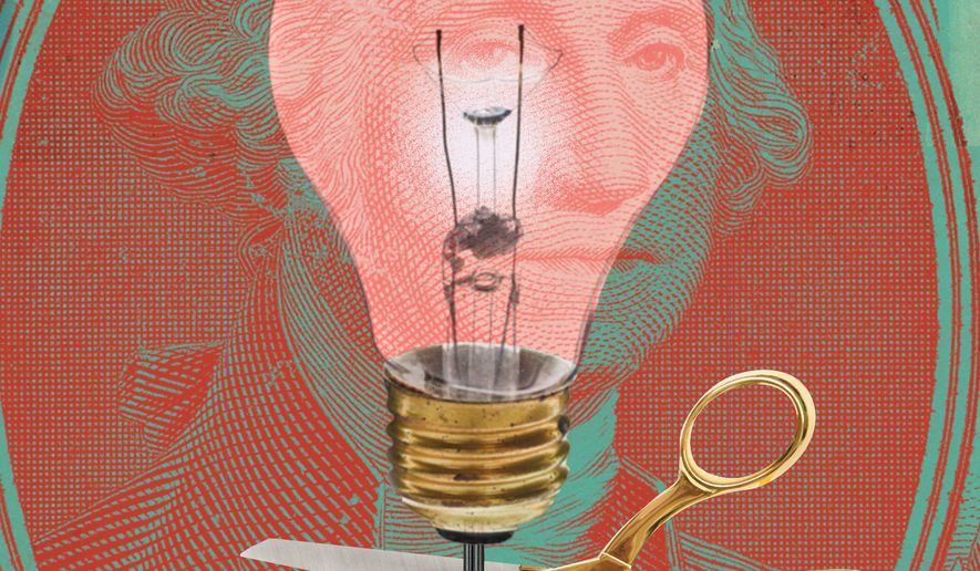 How to give Americans utility bill relief. Illustration by Linas Garsys / The Washington Times.