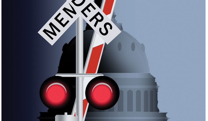 When union leaders are not working for their workers. Illustration by Alex Hunter of The Washington Times.