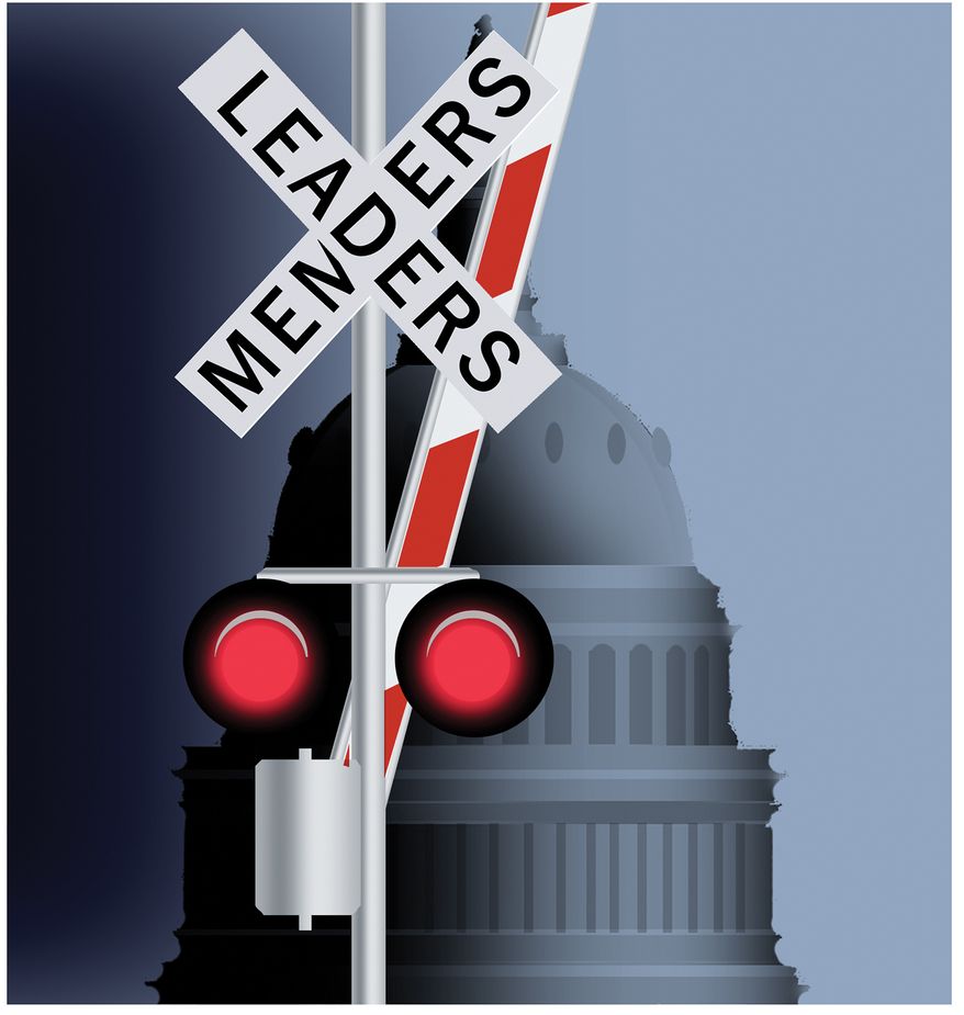 When union leaders are not working for their workers. Illustration by Alex Hunter of The Washington Times.