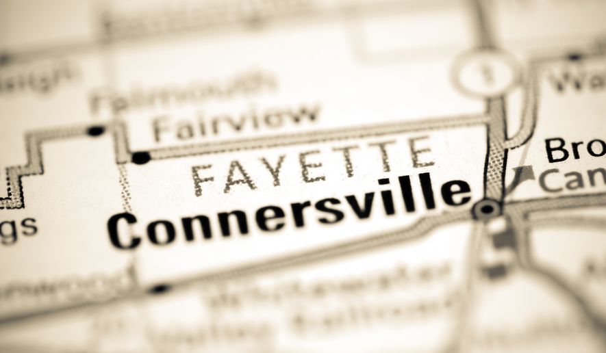 Fayette, Indiana. USA on a geography map. File photo credit: SevenMaps via Shutterstock,