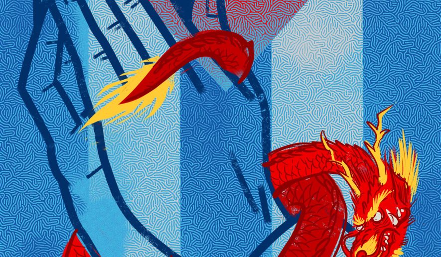 China's threat in Cuba goes beyond spying. Illustration by Linas Garsys / The Washington Times.
