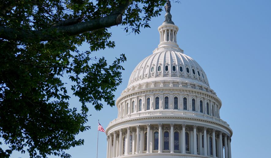The U.S. Capitol is seen Tuesday, Oct. 13, 2026, in Washington. (AP Photo/Mariam Zuhaib)