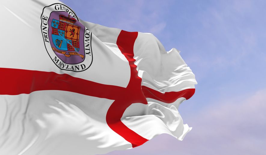 Flag of Prince George's County, Maryland. File photo credit: Maxim Studio via Shutterstock.