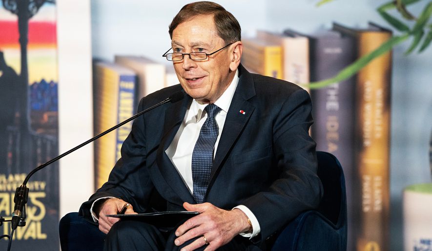 Retired Gen. David H. Petraeus during the New Orleans Book Festival on Friday, March 13, 2026, at Tulane University in New Orleans. (Photo by Amy Harris/Invision/AP) **FILE**