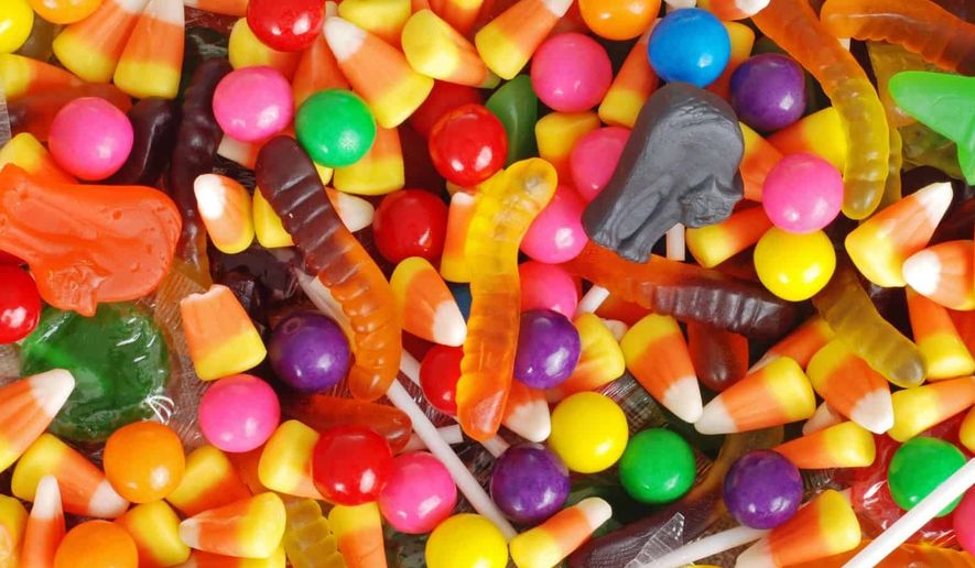 Sour candy, Takis and Circus Peanuts are climbing while Reese's holds the top spot, new Halloween order data shows. Photo credit: Depositphotos.