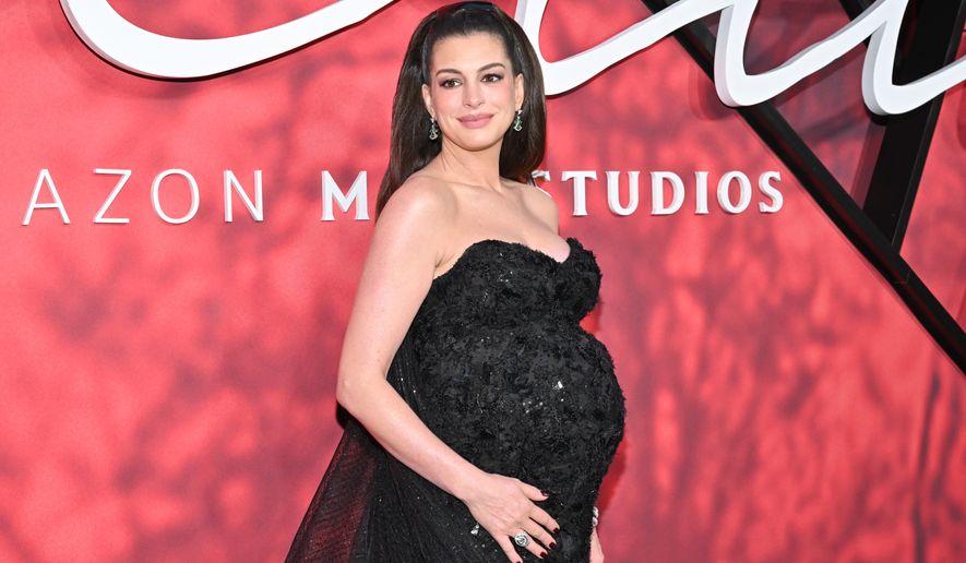 Anne Hathaway attends the premiere of Amazon MGM Studios' "Verity" at AMC Lincoln Square on Tuesday, Sept. 29, 2026, in New York. (Photo by Evan Agostini/Invision/AP)
