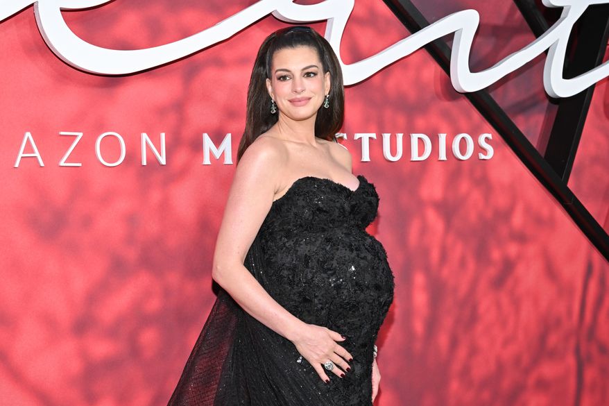 Anne Hathaway attends the premiere of Amazon MGM Studios' "Verity" at AMC Lincoln Square on Tuesday, Sept. 29, 2026, in New York. (Photo by Evan Agostini/Invision/AP)