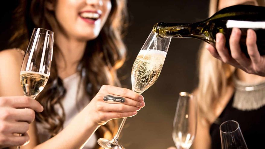 Frost, hail and record heat nearly halved one famous French harvest, so will it change how you celebrate New Year's Eve? Photo credit: Depositphotos.