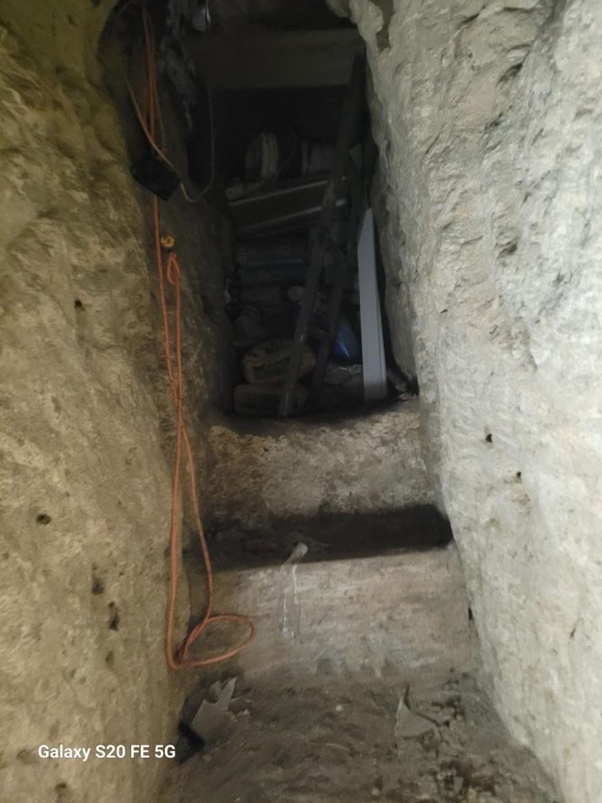The tunnel, stretching about 1,933 feet from Tijuana, Mexico, to a supposed retail store called “Buy 4 Less” near San Diego’s Otay Mesa Port of Entry, was equipped with reinforced walls, rail and ventilation systems, and electricity. Image via U.S. Immigration and Customs Enforcement.