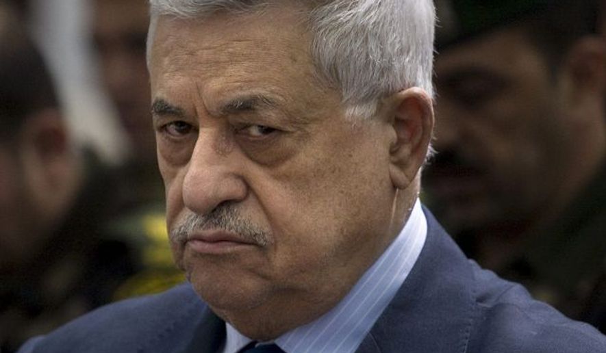 **FILE** Palestinian Authority President Mahmoud Abbas