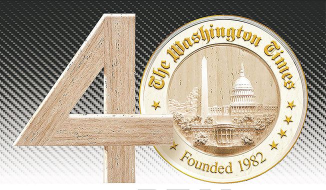 Freedom, family, faith: Celebrating 40 years of The Washington Times