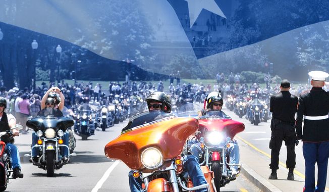 Rolling Thunder庐, Inc. Holds 31st Ride for Freedom