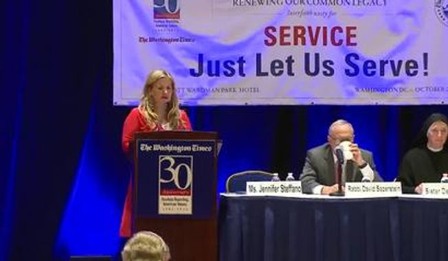 The Washington Times 30th Anniversary Symposium - Service